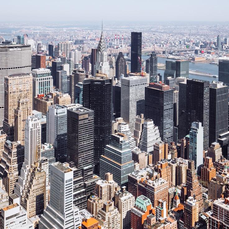 City skyline in New York, United States